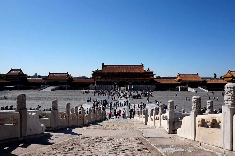 The gate of supreme harmony, forbidden city, beijing | Laugh Travel Eat