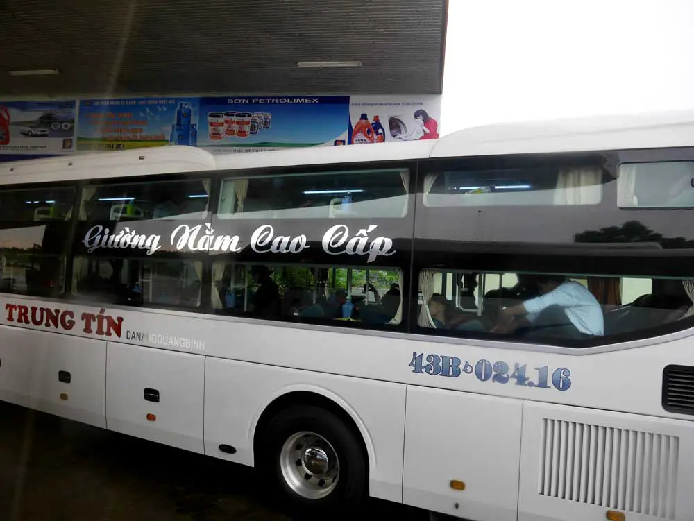 Sleeper bus in vietnam | Laugh Travel Eat