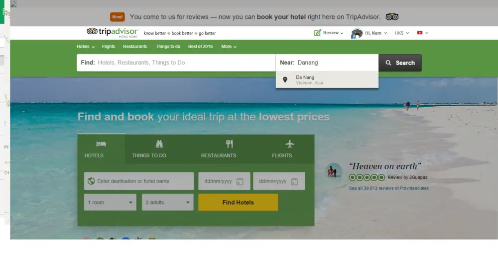 tripadvisor for travel plan research | Laugh Travel Eat