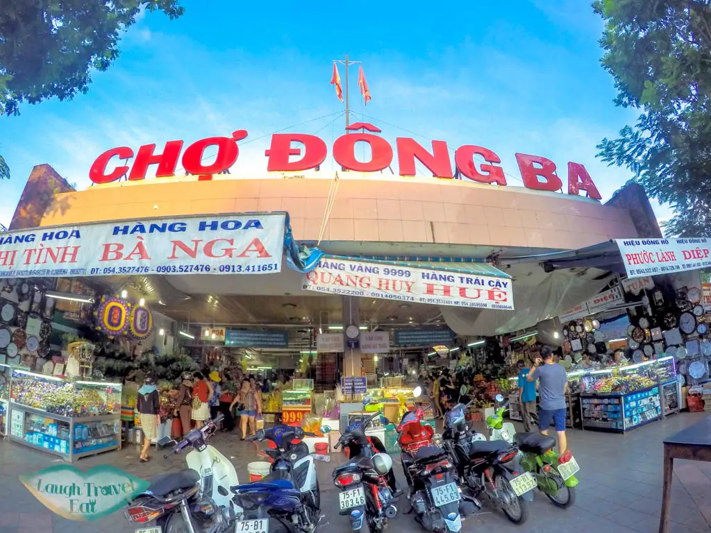 Dong Ba Market Hue Vietnam - laugh travel eat