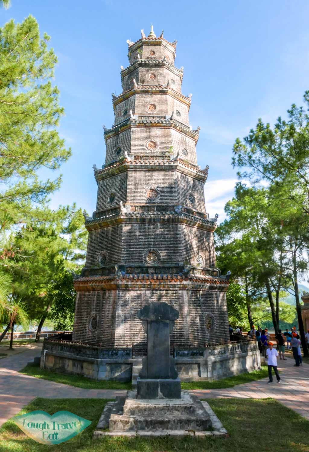 Thien Mu Pagonda, Hue, Vietnam - Laugh Travel Eat