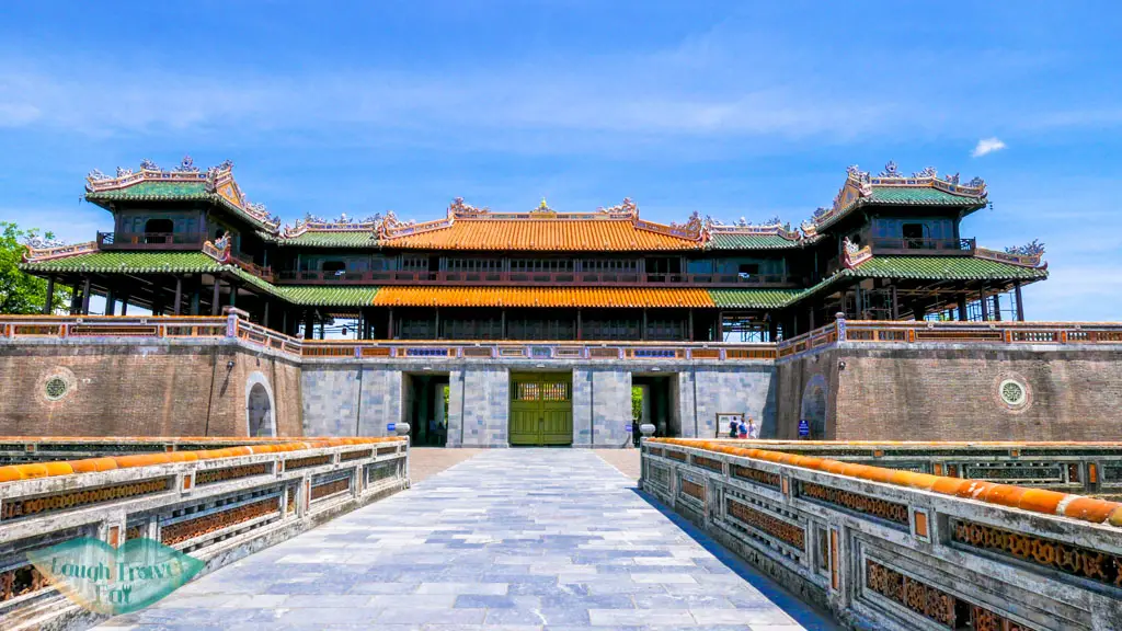 entrance Hue Citadel, Hue, Vietnam - Laugh Travel Eat