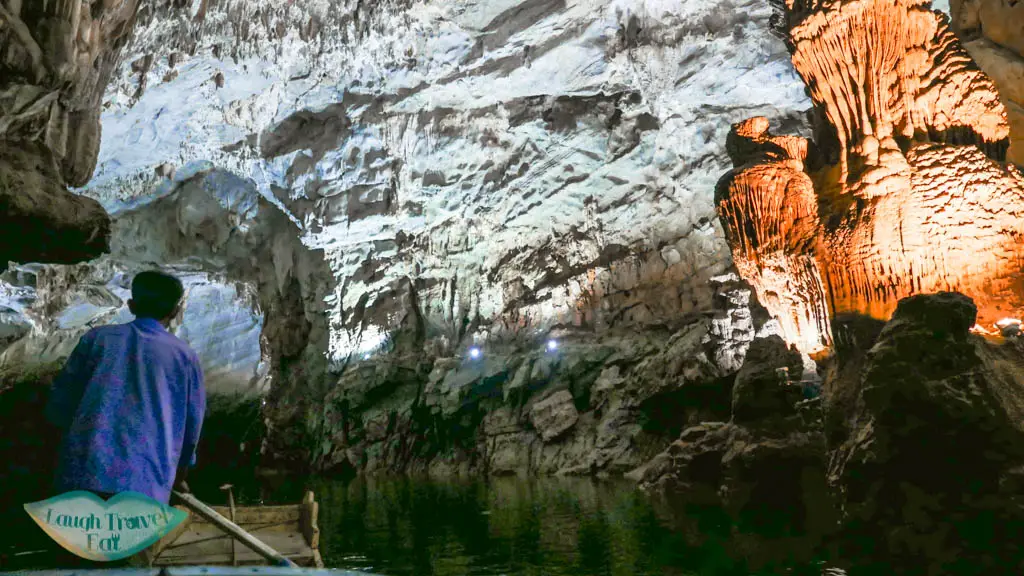 inside phong nha cave phong nha vietnam - laugh travel eat