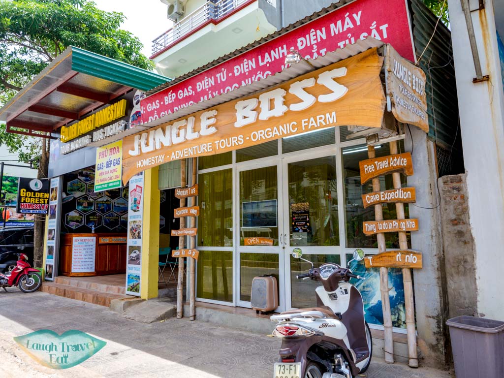 jungle boss office phong nha vietnam - laugh travel eat