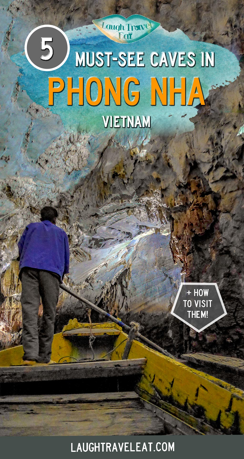 Phong Nha is a small town in north central Vietnam with one of the best cave structures in the world. Here's where to stay, what to eat, and how to visit these amazing caves #PhongNha #Vietnam
