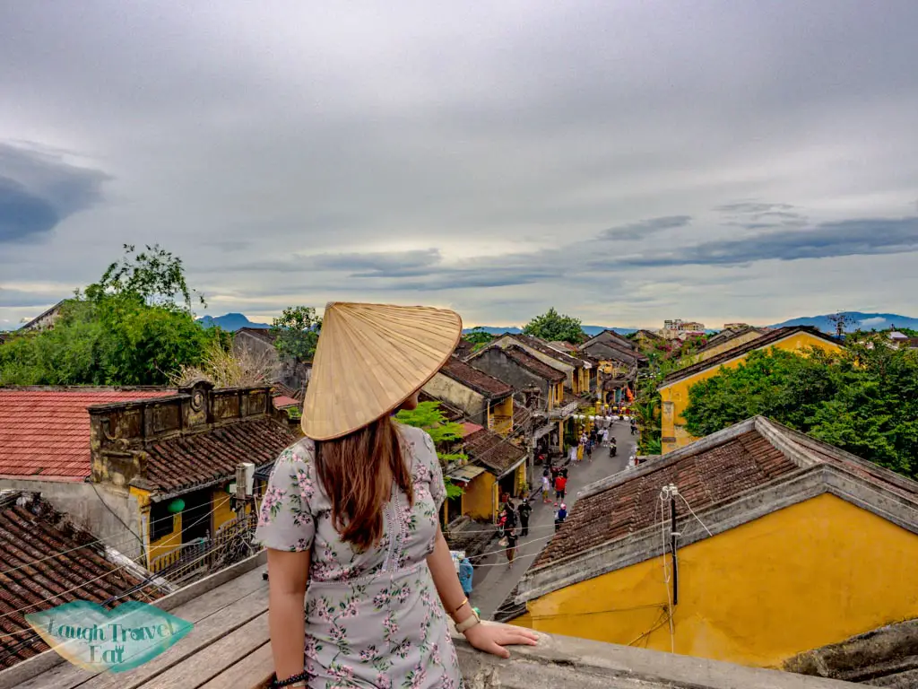 rooftop faifo coffee hoi an vietnam - laugh travel eat