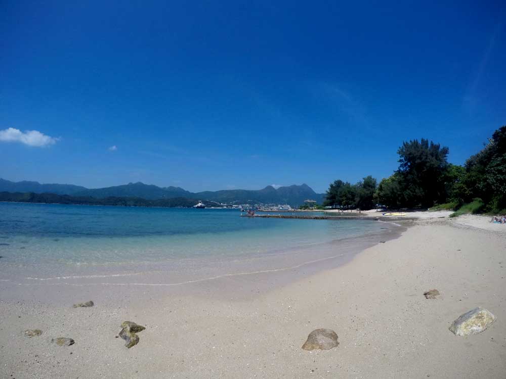 橋咀沙灘,西貢,香港