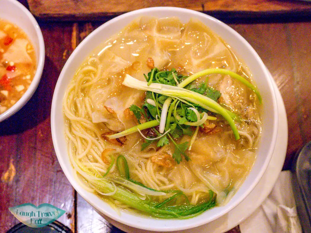 wonton noodles morning glory original hoi an vietnam - laugh travel eat
