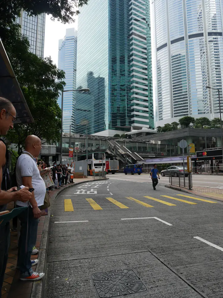 金鍾巴士站,香港