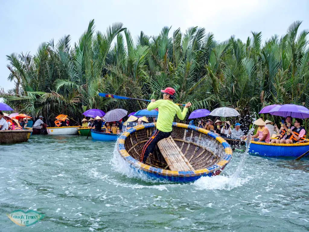 bamboo rafting hoi an vietnam - laugh travel eat-2