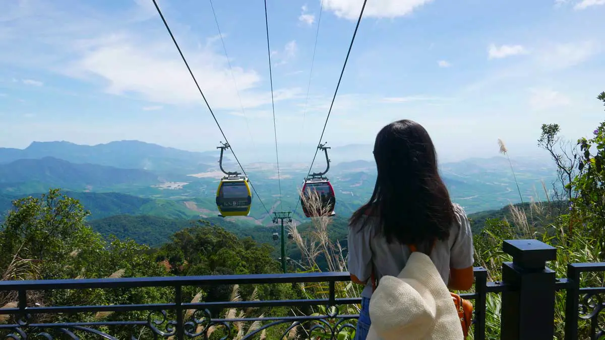 Ba Na Hill view, cable cars, Danang, Vietnam | Laugh Travel Eat