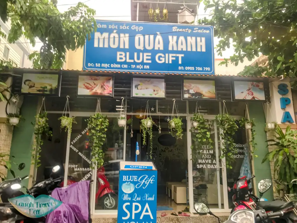 blue gift spa hoi an vietnam - laugh travel eat
