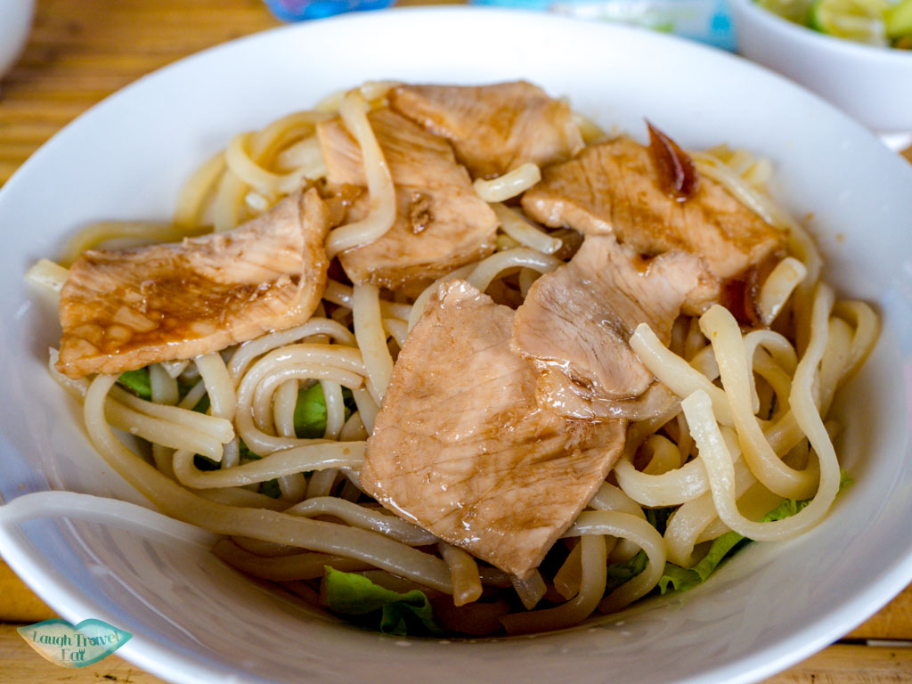 cao lau bamboo rafting hoi an vietnam - laugh travel eat