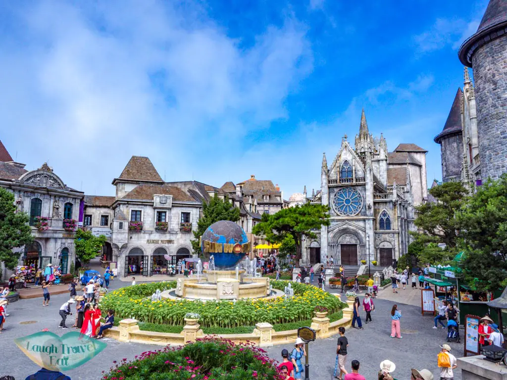central square bana hill danang vietnam - laugh travel eat