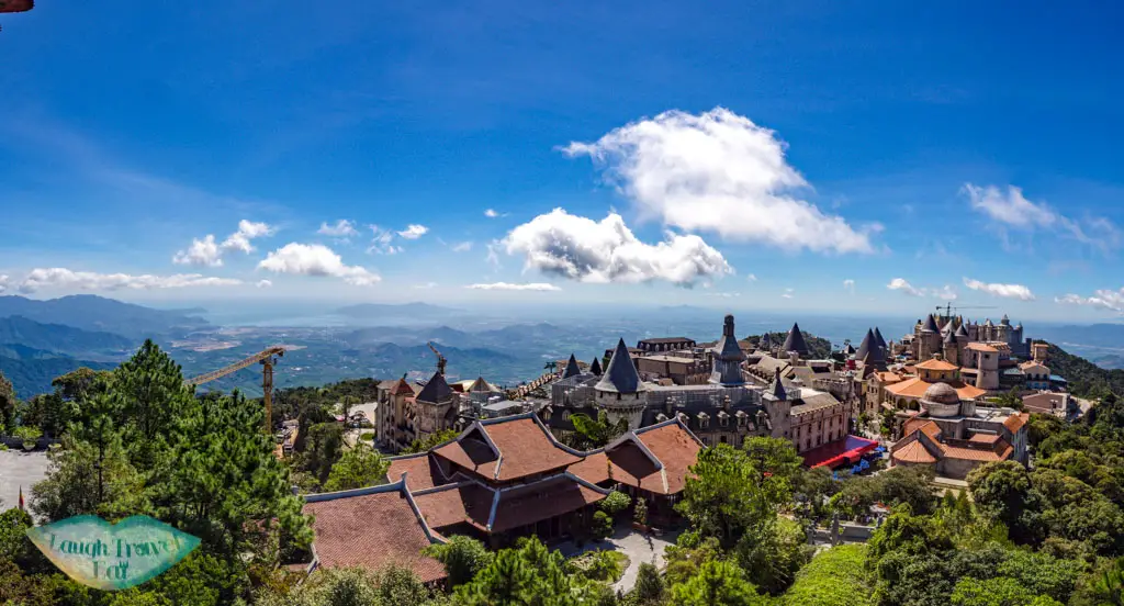 panorama at the top of bana hill danang vietnam - laugh travel eat