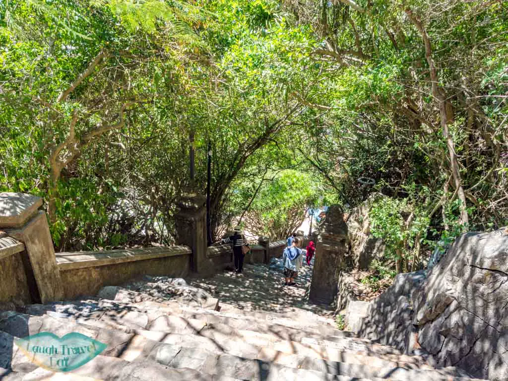 stairs marble mountain danang vietnam - laugh travel eat