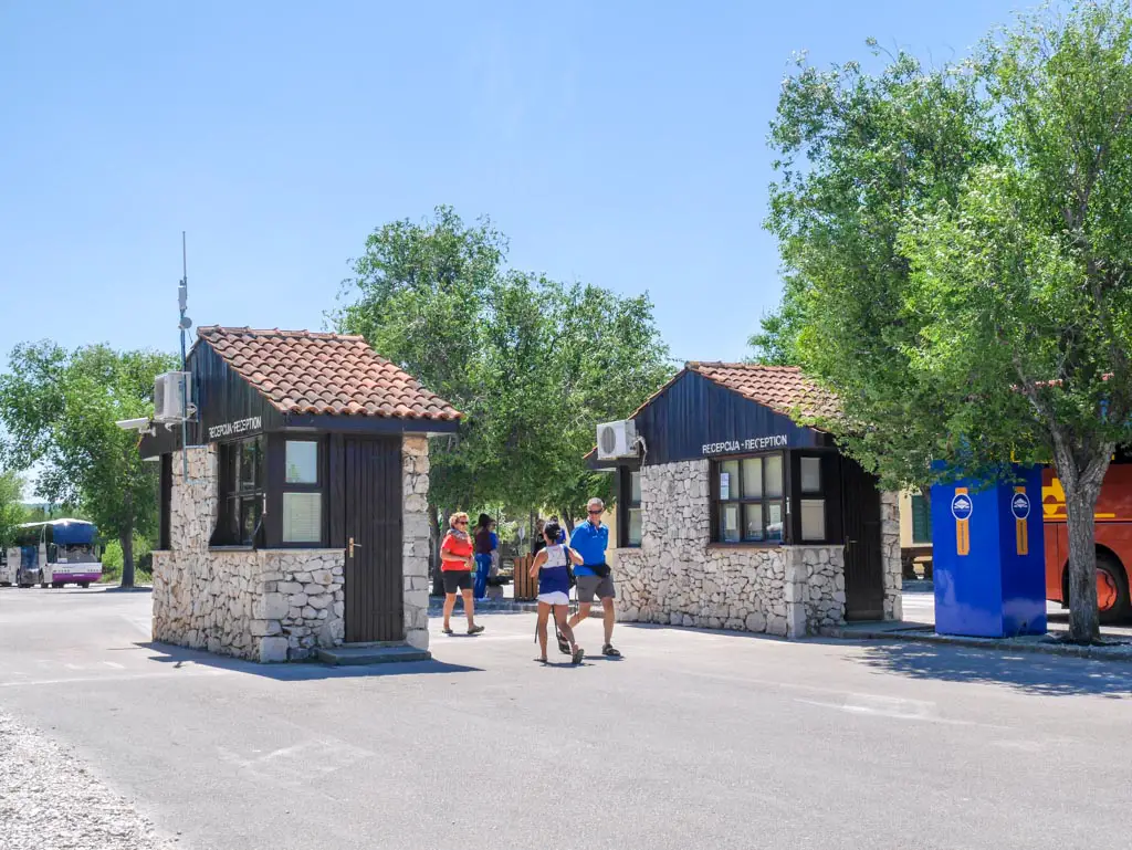 ticket booth krka national park croatia