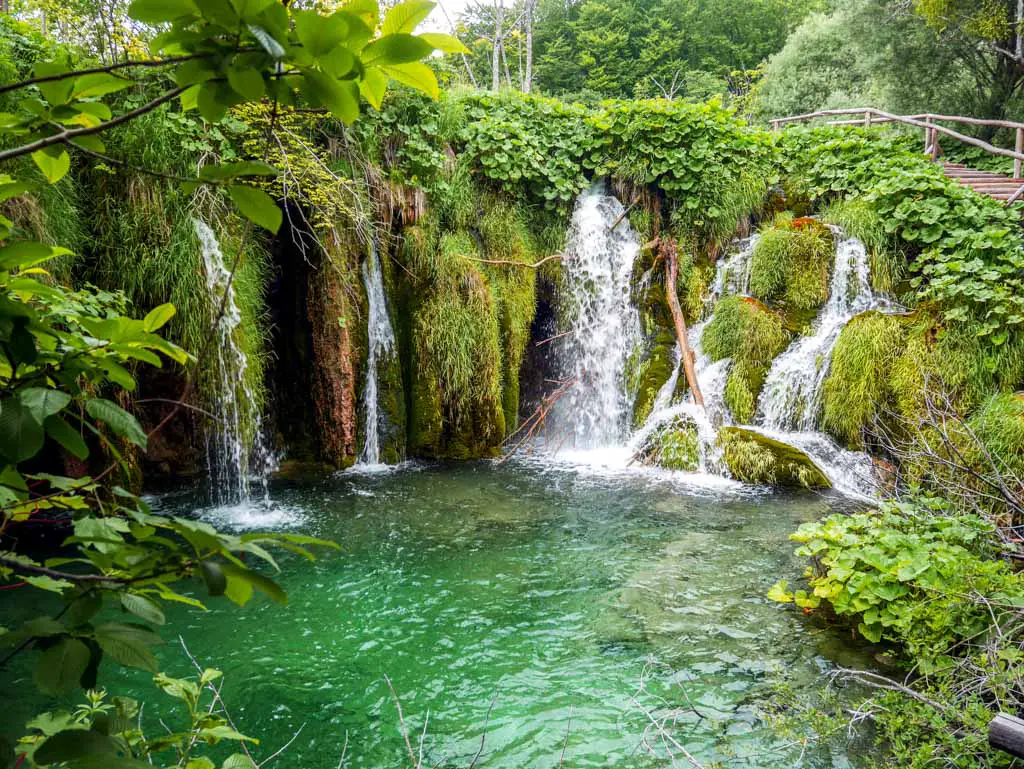 waterfall in pltivce national park croatia 3