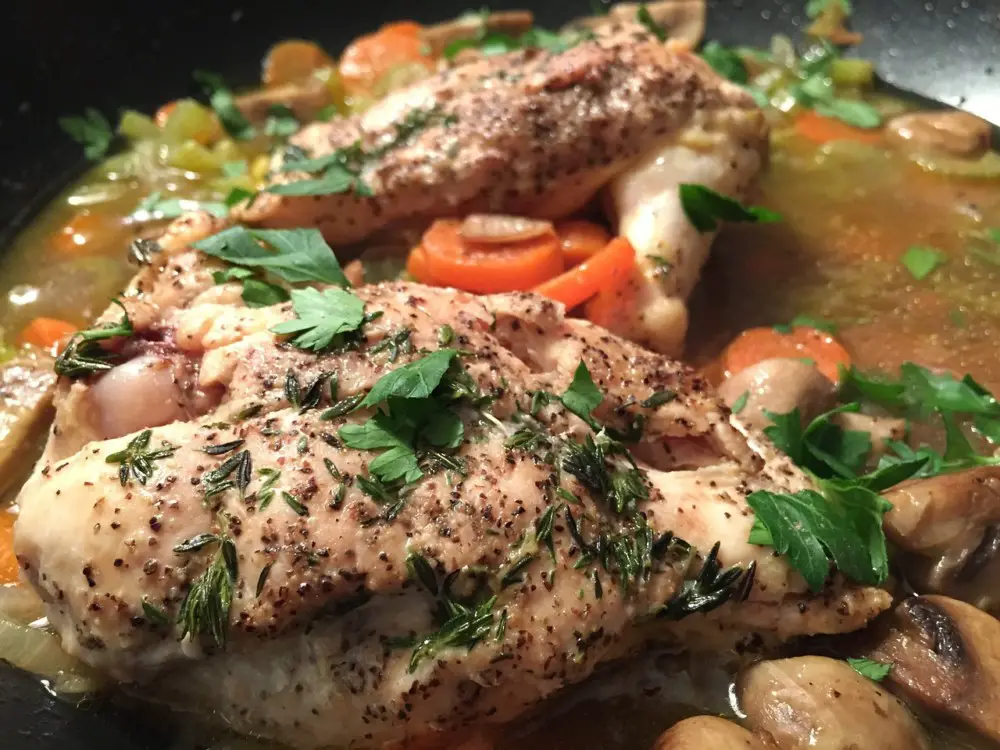 Roast Chicken, Estonia New Year tradition is to eat 7 times your normally do | Laugh Travel Eat