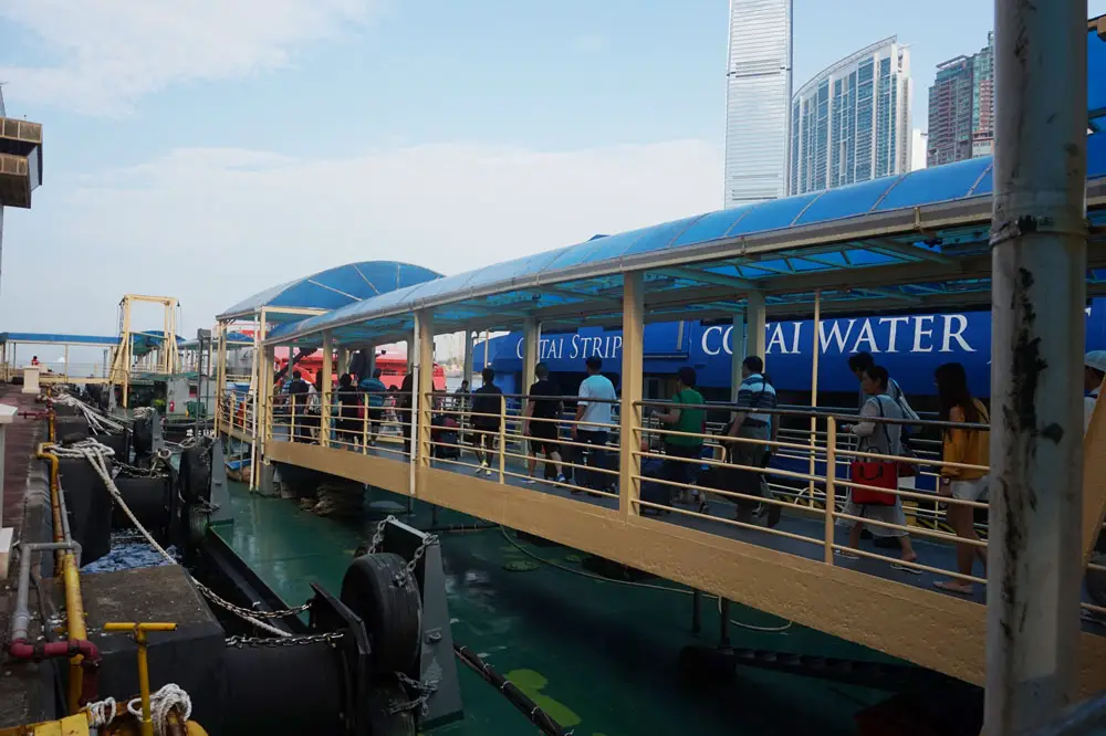 Cotai Ferry from China Ferry Terminal, Kowloon, Hong Kong | Laugh Travel Eat