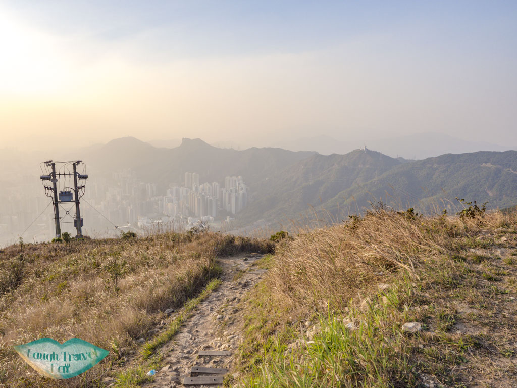 going down kowloon peak to fei ngo shan road hong kong - laugh travel eat