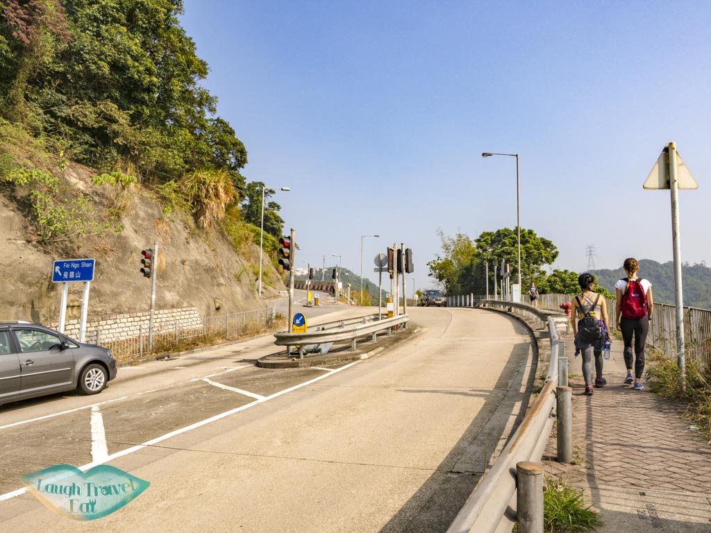 going up to trail start for suicide cliff kowloon peak via fei ngo shan road hong kong - laugh travel eat-5