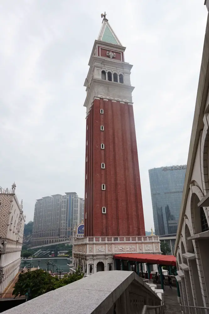 St Mark's Column in Venetian Hotel, Macau | Laugh Travel Eat