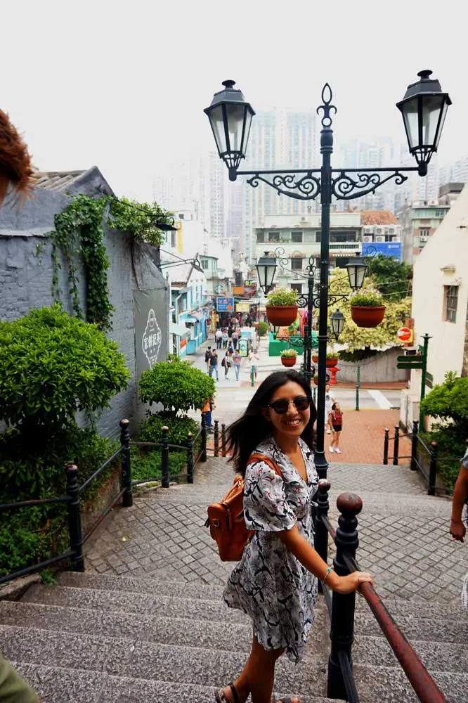 Heading to Cunha Street, Taipa, Macau | Laugh Travel Eat