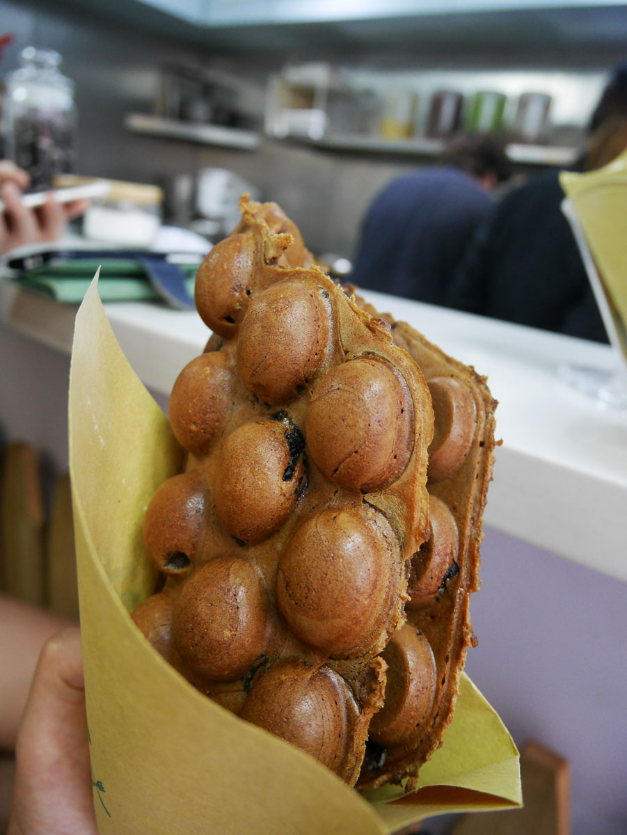 Sumore egg waffle, Yuen Long, Hong Kong | Laugh Travel Eat