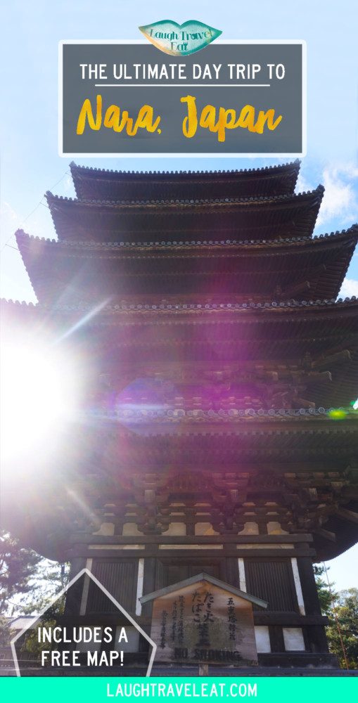 If you are in Kansai region, a day trip to Nara to see the deer park and temples are a must. Here is an itinerary for food, temples, deers. #Japan #Nara #DayTrip