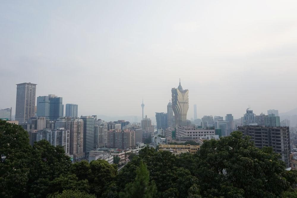 Macau viewed from Guia Hill, China | Laugh Travel Eat