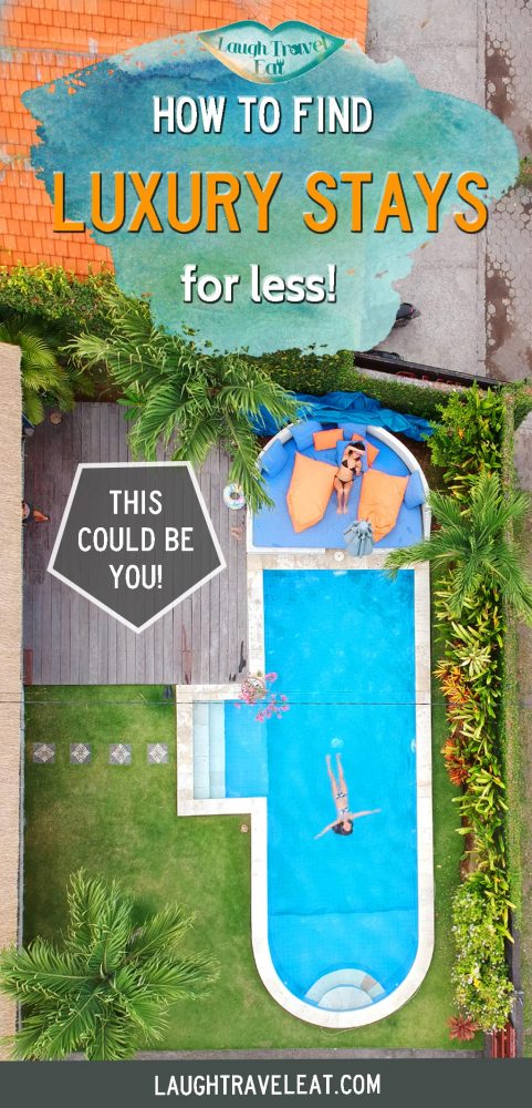 Want to stay in luxury accommodation on holiday? Here are tips and advice on how to find affordable luxury stays #luxury #accommodation #traveltips