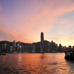 Sunset at Tsim Sha Tsui Promenade, Hong Kong | Laugh Travel Eat