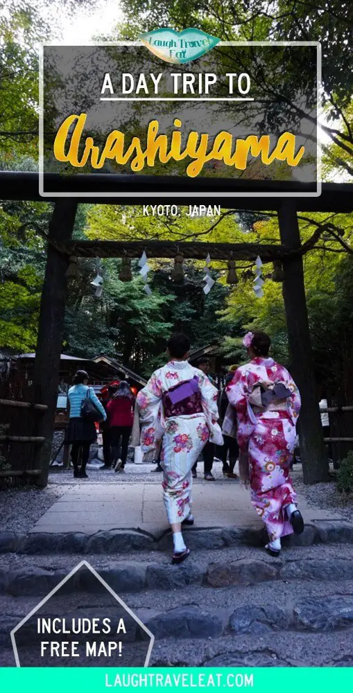 A day trip to Arashiyama from Kyoto, Japan | Laugh Travel Eat