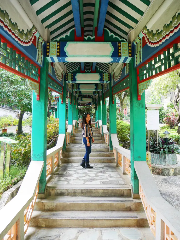 黃大仙的中式花園,可是個拍照的好地方