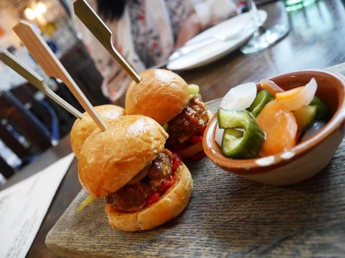 Chorizo sliders, Ham and Sherry, Hong Kong | Laugh Travel Eat