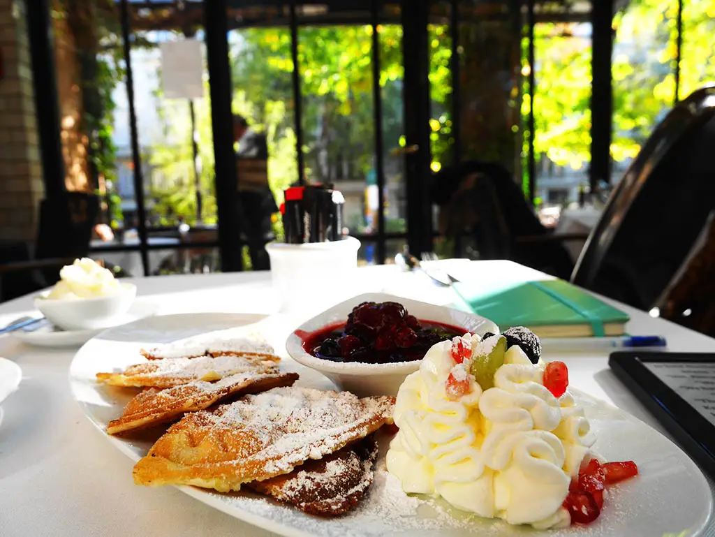 Pancake at Cafe Im Literaturehaus, Berlin, Germany | Laugh Travel Eat
