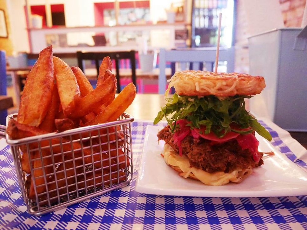 Fraulein Kimchi Ramen Burger, Berlin, Germany | Laugh Travel Eat