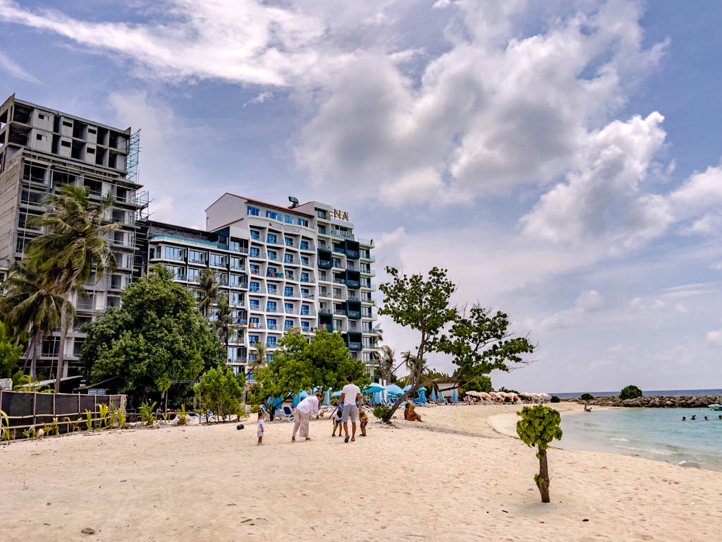 bikini beach Maafushi Maldives - laugh travel eat-2