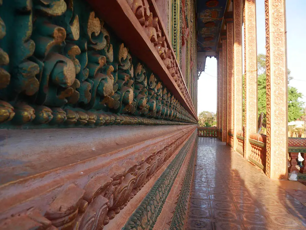 Buddhist Pagoda in Siem Reap Countryside, Cambodia | Laugh Travel Eat