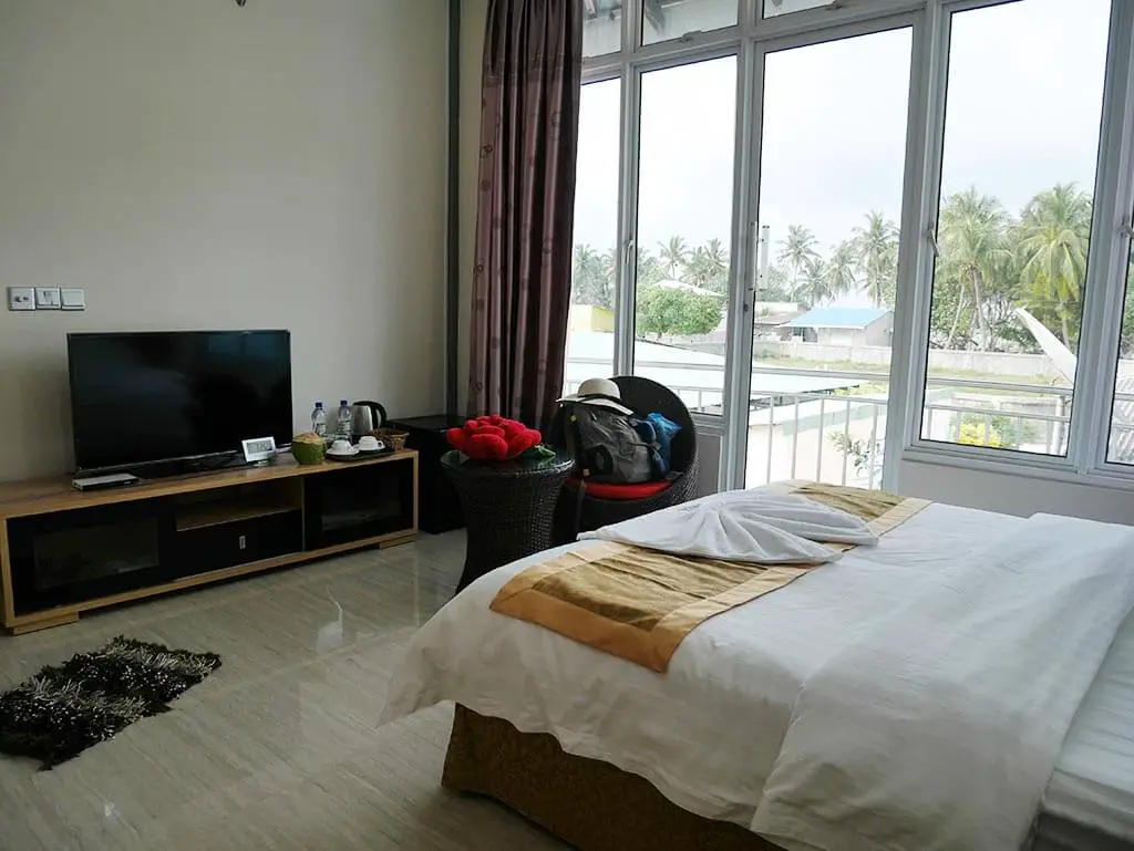 Mirian Sky Hotel room, Gaafaru, Maldives | Laugh Travel Eat