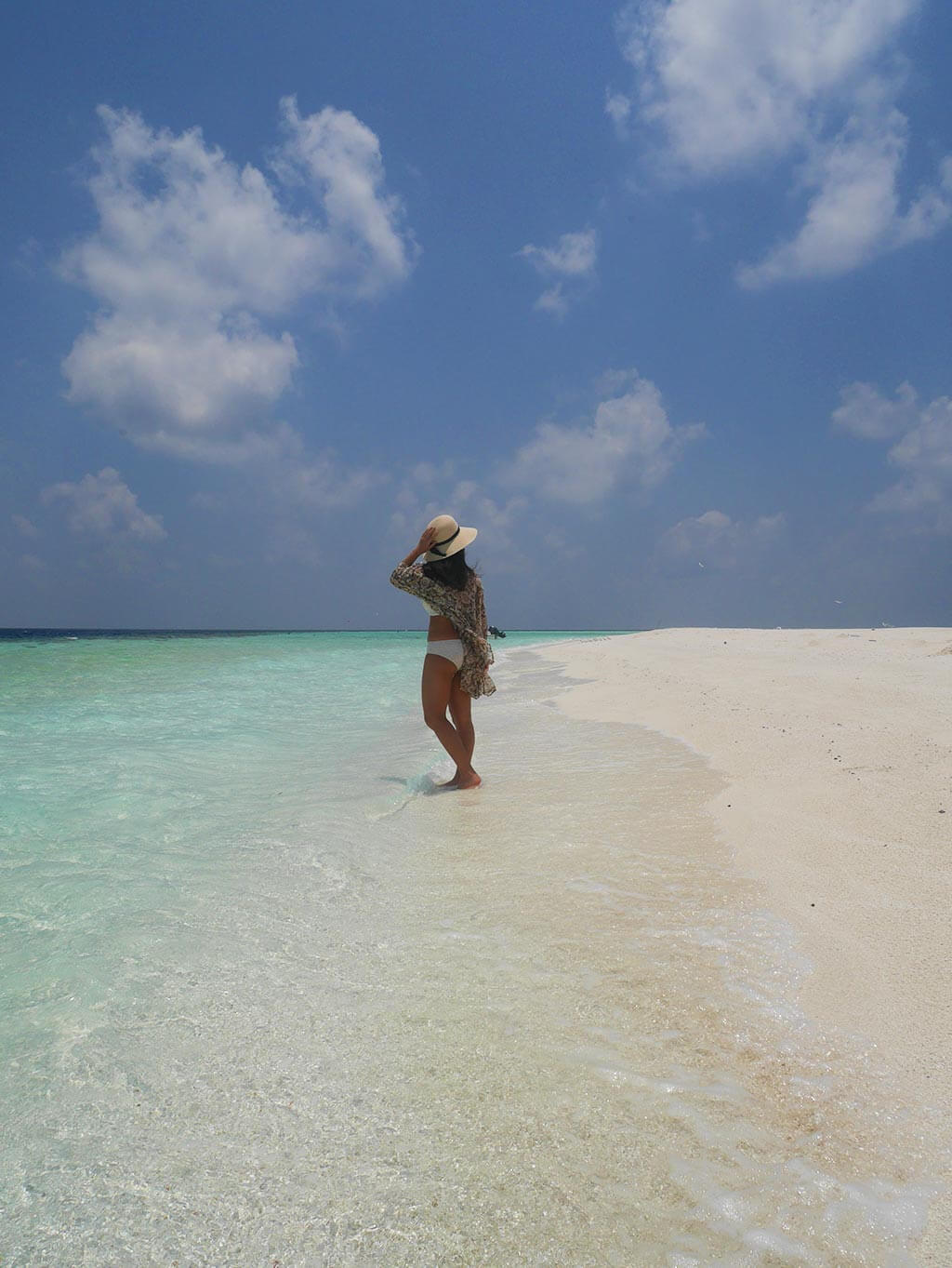 Sandbank near Gaafaru, Maldives | Laugh Travel Eat