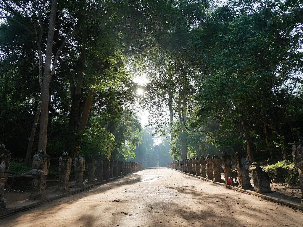 Preah Khan temple in the morning, Angkor Thom, Cambodia | Laugh Travel Eat