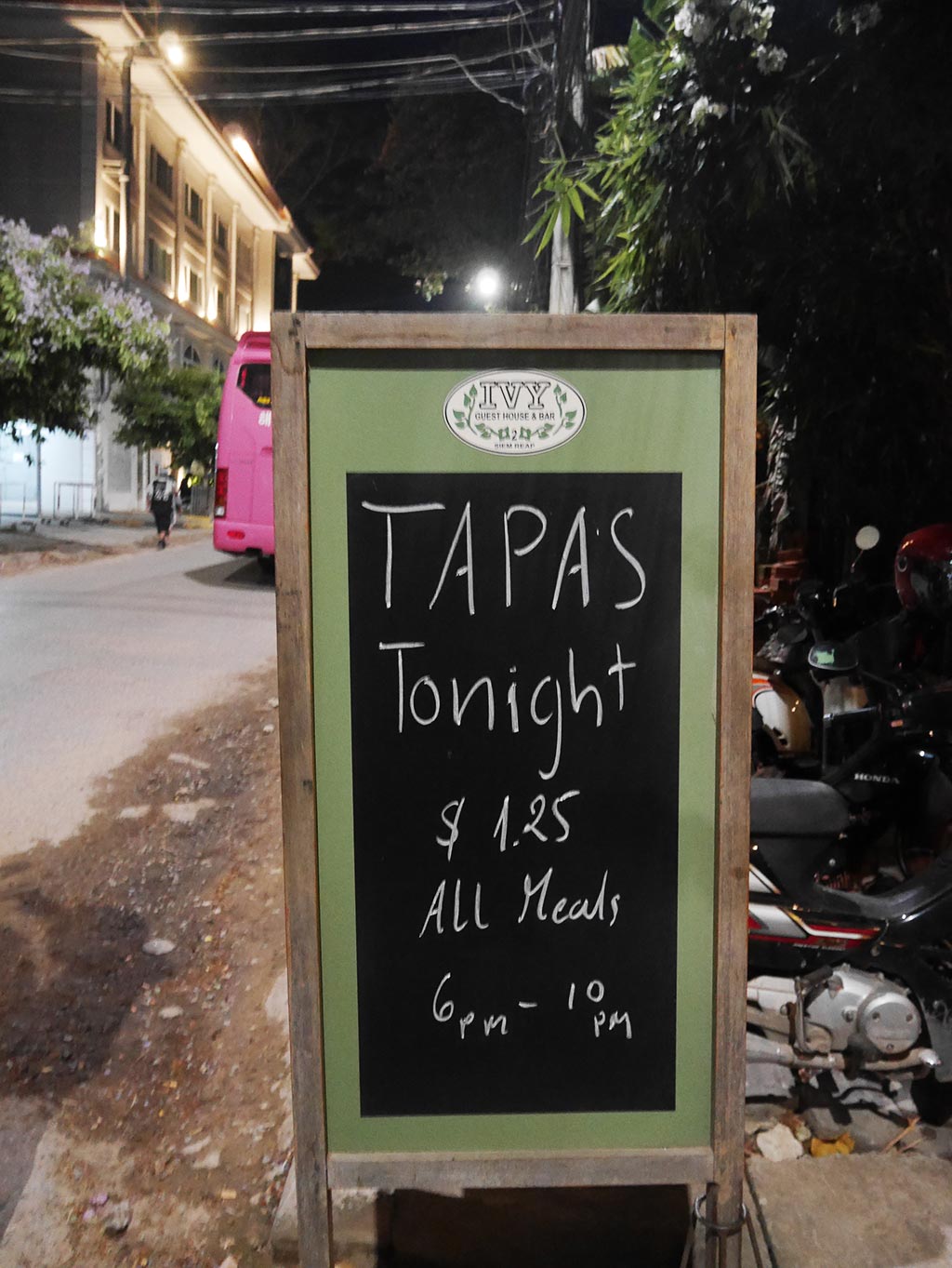 Tapas Night at Ivy's guesthouse, Siem Reap, Cambodia | Laugh Travel Eat