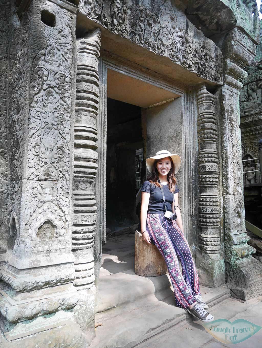 Ta prohm girl, Angkor Wat, Cambodia | Laugh Travel Eat
