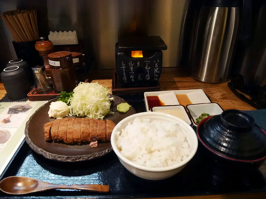 gyukatsu set, asakusa, taito, tokyo, japan | laugh travel eat