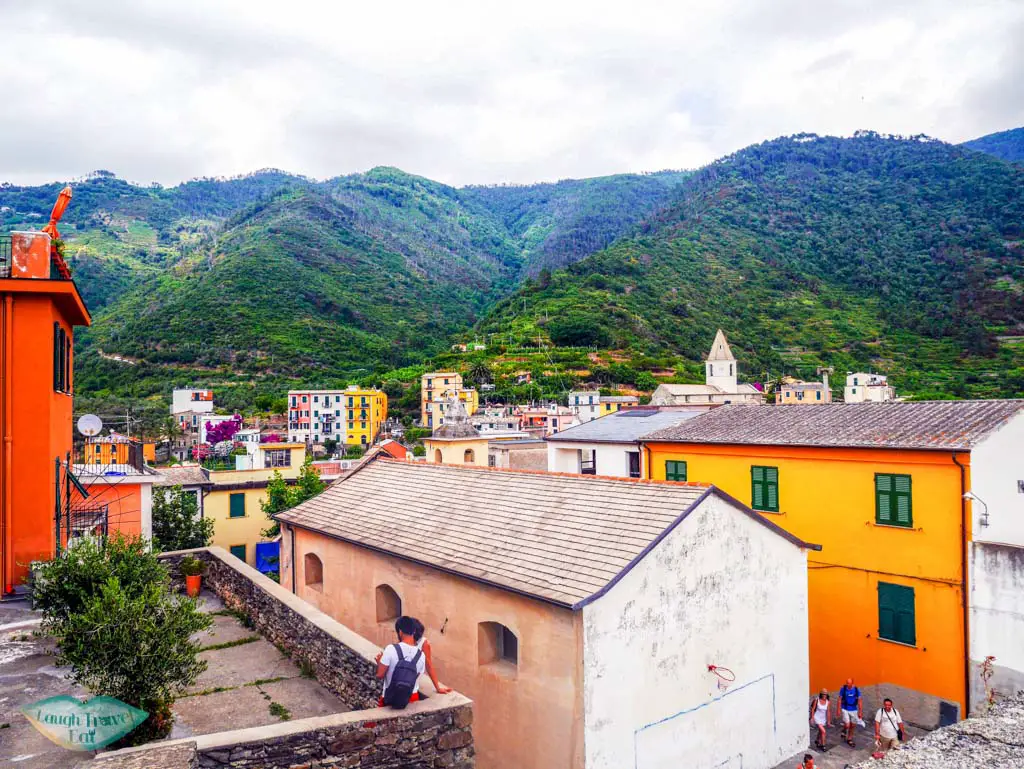 corniglia view cinque terre italy | Laugh Travel Eat