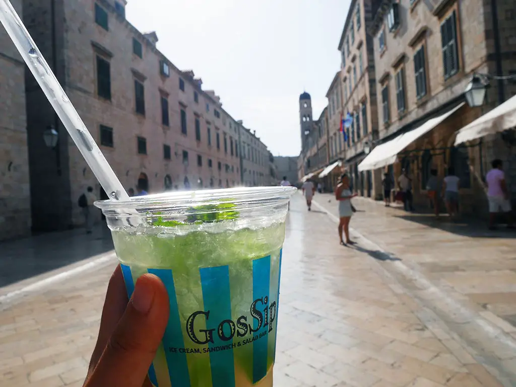 stardun with mojito dubrovnik, croatia | Laugh Travel Eat