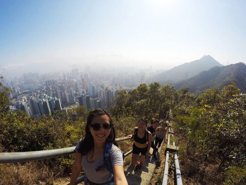 Tsz Wan Shan stairs up, Kowloon, Hong Kong | Laugh Travel Eat