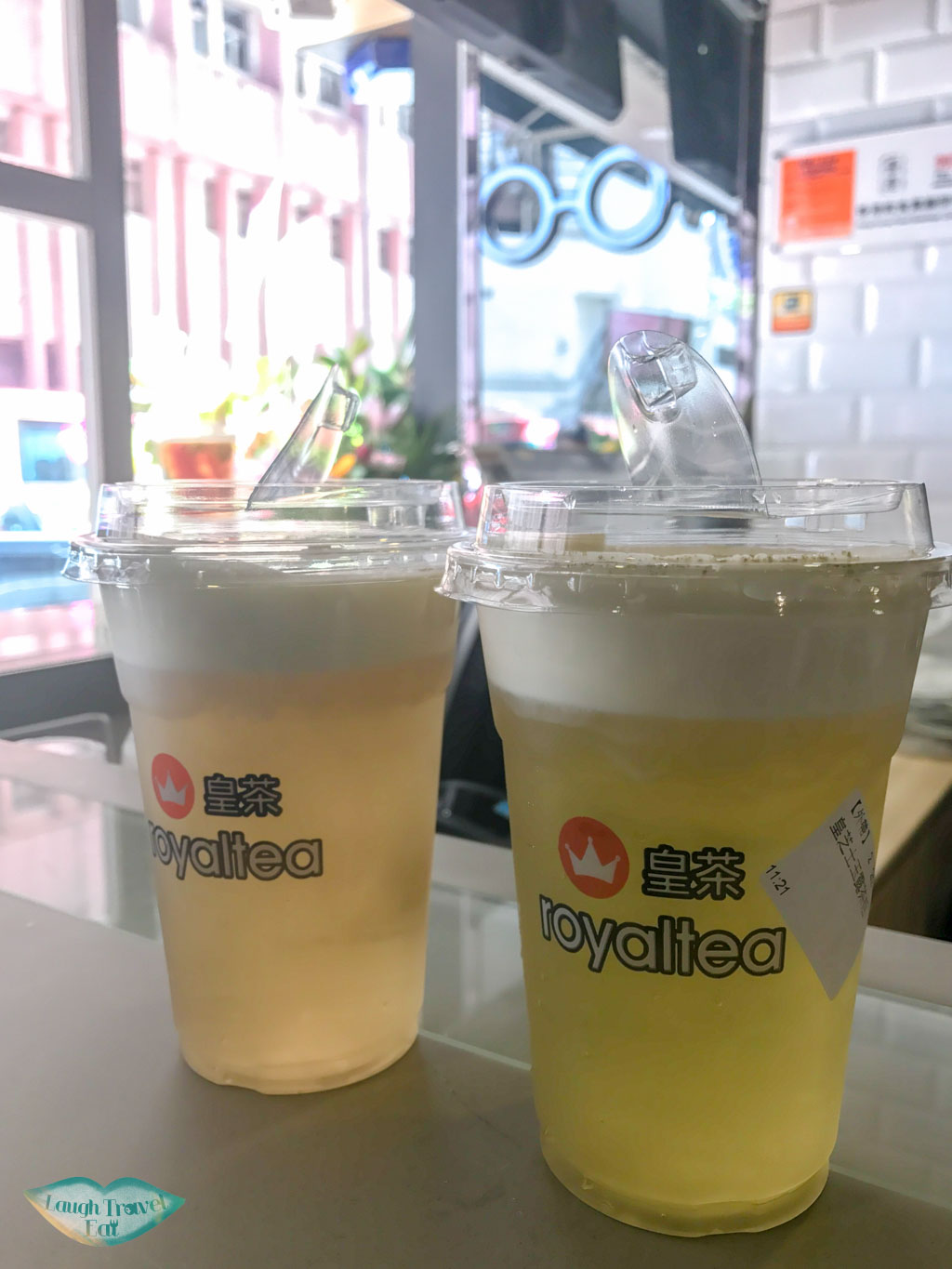 cheese cap tea royaltea hong kong - Laugh Travel